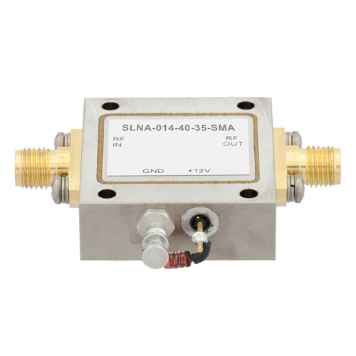 40 dB Gain 1.5 dB NF Low Noise High Gain Amplifier Operating From 1.2