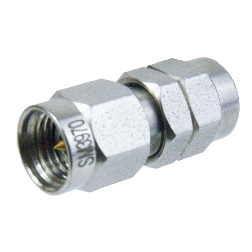 2.92mm Male (Plug) to 1.85mm Male (Plug) Adapter, Passivated Stainless