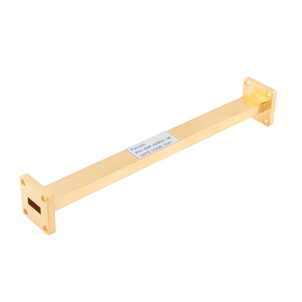 WR-42 Microwave Waveguide Section 6" 18-26 GHz 