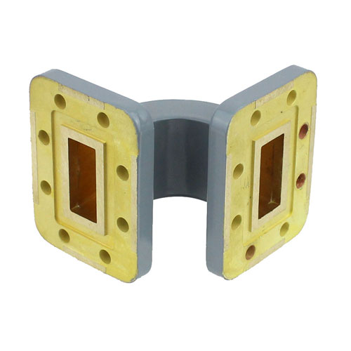WR90 Waveguide EBend Commercial Grade Using CPR90G Flange With a 8.2