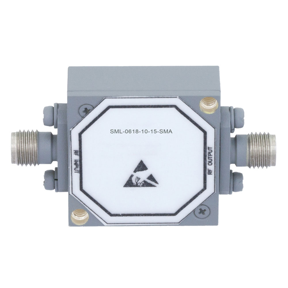 SMA Limiter High Power 12 ns Recovery With 15 dBm Flat Leakage Operating From 6 GHz to 18 GHz