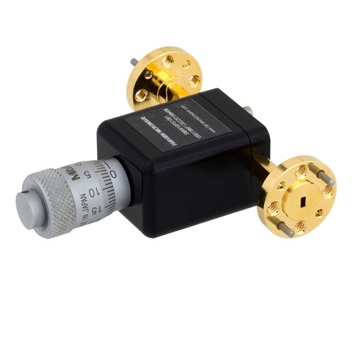 WR10 Waveguide Phase Shifter 0 to 180 Degree With a UG387/UMod