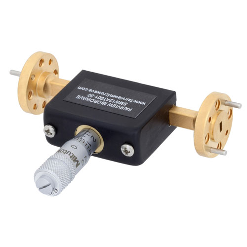 WR12 Waveguide Continuously Variable Attenuator With Dial 0 to 30 dB