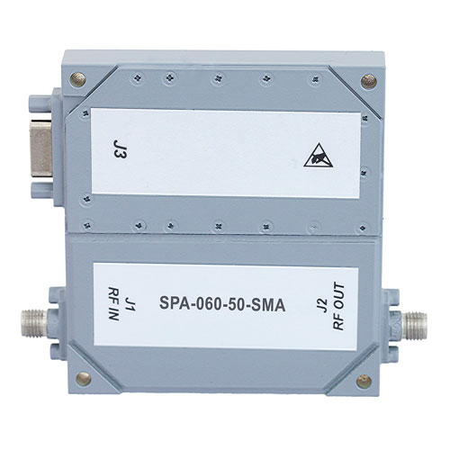 50 dB Gain High Power GaN Amplifier at 50 Watt Psat Operating from 2