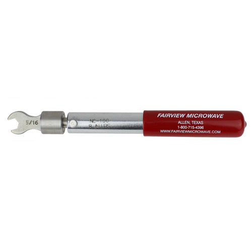 SMA Fixed Torque Wrench in Click Type 5/16 inch Bit that is Preset to