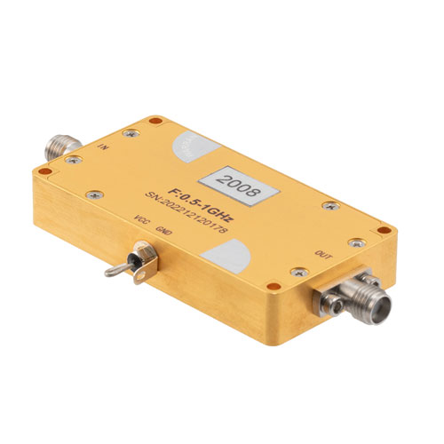 Analog Phase Shifter, 0.5 GHz to 1 GHz, 180 degree Phase Range, 0V to ...