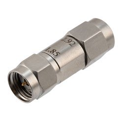 Engineering Grade 2.92mm Male (Plug) to 1.85mm Male (Plug) Adapter with Stainless Steel Body