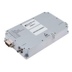 43 dB Gain High Power GaN Amplifier at 20 Watt Psat Operating from 500 MHz to 2 GHz with SMA