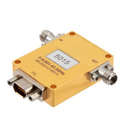 1 MHz to 43.5 GHz Absorptive Digital Control Attenuator, 31.5 dB, 6 Bits, 0.5 dB Step Size, Field Replaceable 2.92mm
