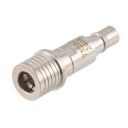 1 dB Fixed Attenuator QMA Male (Plug) to QMA Female (Jack) Up to 6 GHz Rated to 2 Watts, Brass Tri-Metal Body, 1.3:1 VSWR