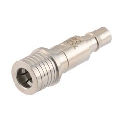 6 dB Fixed Attenuator QMA Male (Plug) to QMA Female (Jack) Up to 6 GHz Rated to 2 Watts, Brass Tri-Metal Body, 1.3:1 VSWR