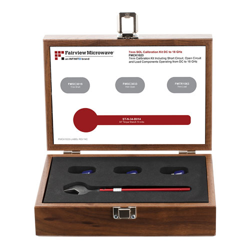 7mm SOL VNA Calibration Kit up to 18 GHz, Including Short Circuit, Open