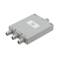 3 Way Power Divider SMA Connectors From 1 GHz to 2 GHz Rated at 30 Watts