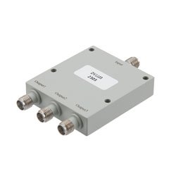 3 Way Power Divider SMA Connectors From 4 GHz to 8 GHz Rated at 30 Watts