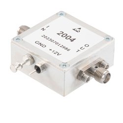 Frequency Divider, Divide by 2 Prescaler Module, 100 MHz to 24 GHz, SMA