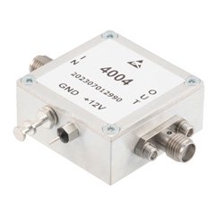 Frequency Divider, Divide by 4 Prescaler Module, 100 MHz to 24 GHz, SMA