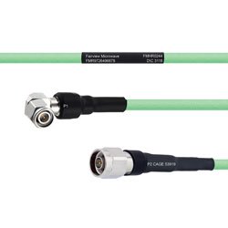 Temperature Conditioned Low Loss RA TNC Male to N Male Cable LL335i Coax