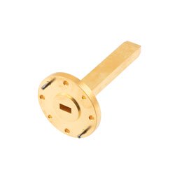 WR-22 Waveguide Probe Antenna Operating from 33 GHz to 50 GHz, 6.5 dBi Nominal Gain, UG-383/U Flange