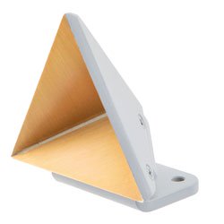 1.8 inches Edge Length, Trihedral Corner Reflector, Gray